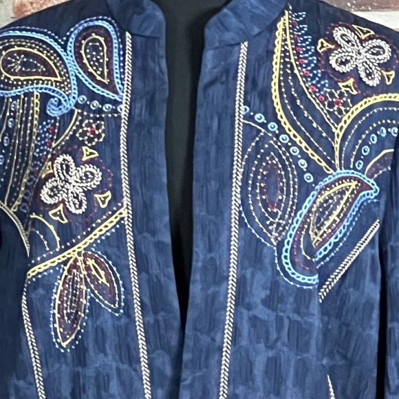 Alfred Dunner Embroidered Jacket - Picture 4 of 4